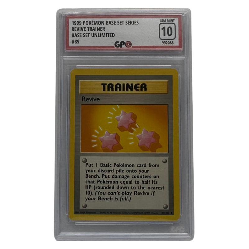 GPC 10 Revive Trainer #89 | 1999 Original Series | Base Set Unlimited
