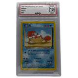 GPC 10 Krabby #51 | 1999 Original Series | Fossil Set