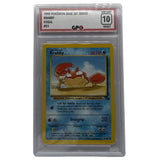 GPC 10 Krabby #51 1999 Original Series Fossil Set GPC 10 Krabby #51 1999 Original Series Fossil Set