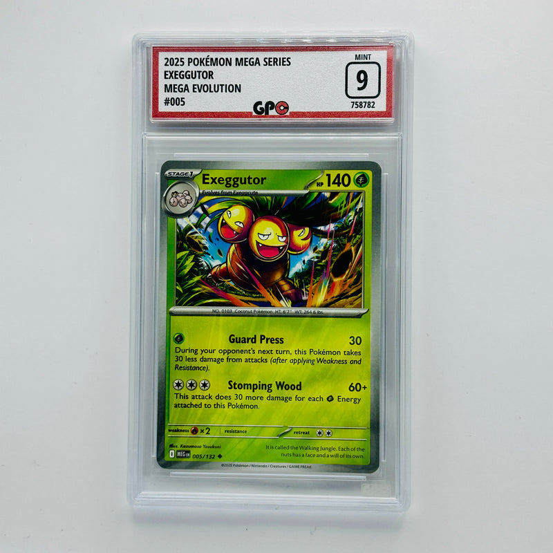 GPC 9 Exeggutor #005 2025 Mega Evolution Series Base Set