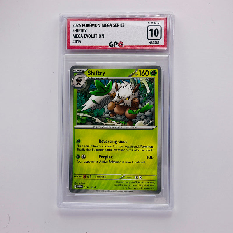 GPC 10 Shiftry #015 2025 Mega Evolution Series Base Set