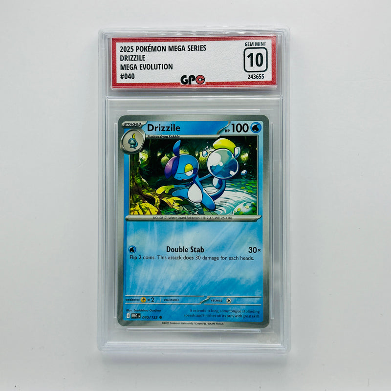GPC 10 Drizzile #040 2025 Mega Evolution Series Base Set