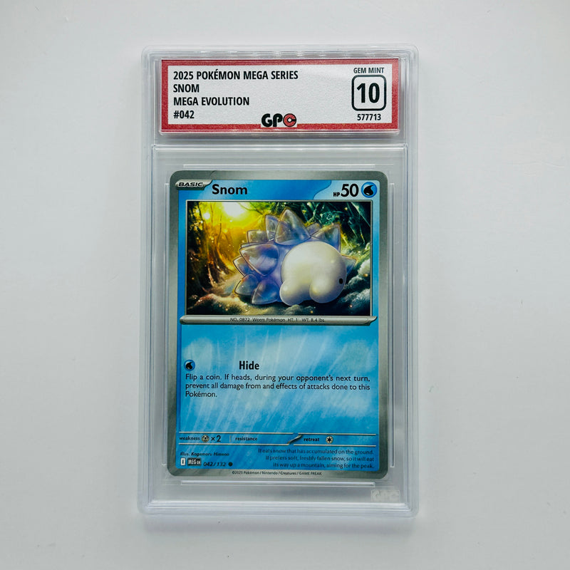 GPC 10 Snom #042 2025 Mega Evolution Series Base Set