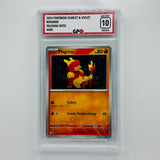 GPC 10 Magmar #009 2024 S&V Series Paldean Fates Set