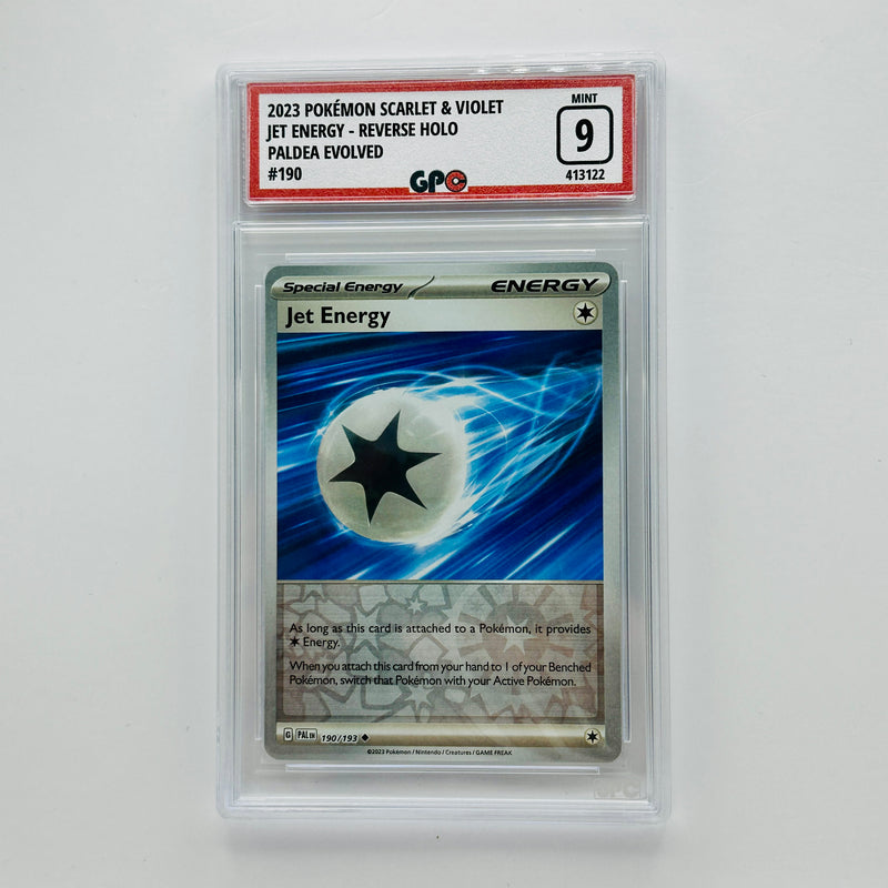 GPC 9 Jet Energy Reverse Holo #190 2023 S&V Series Paldea Evolved Set