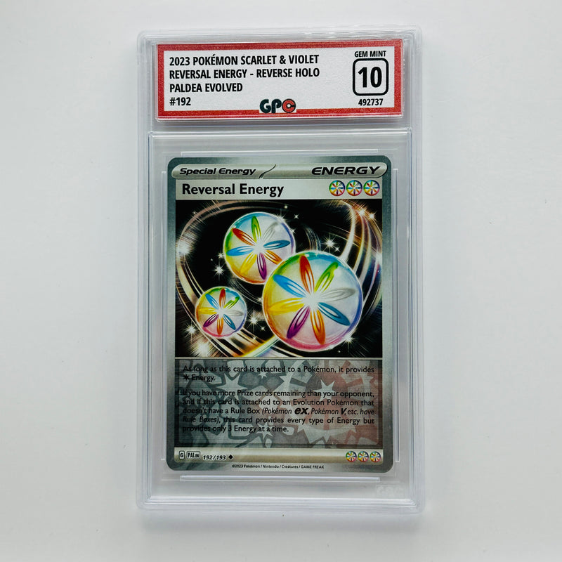 GPC 10 Reversal Energy Reverse Holo #192 2023 S&V Series Paldea Evolved Set