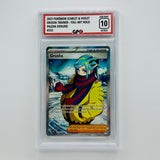 GPC 10 Grusha Trainer Full Art Holo #253 2023 S&V Series Paldea Evolved Set