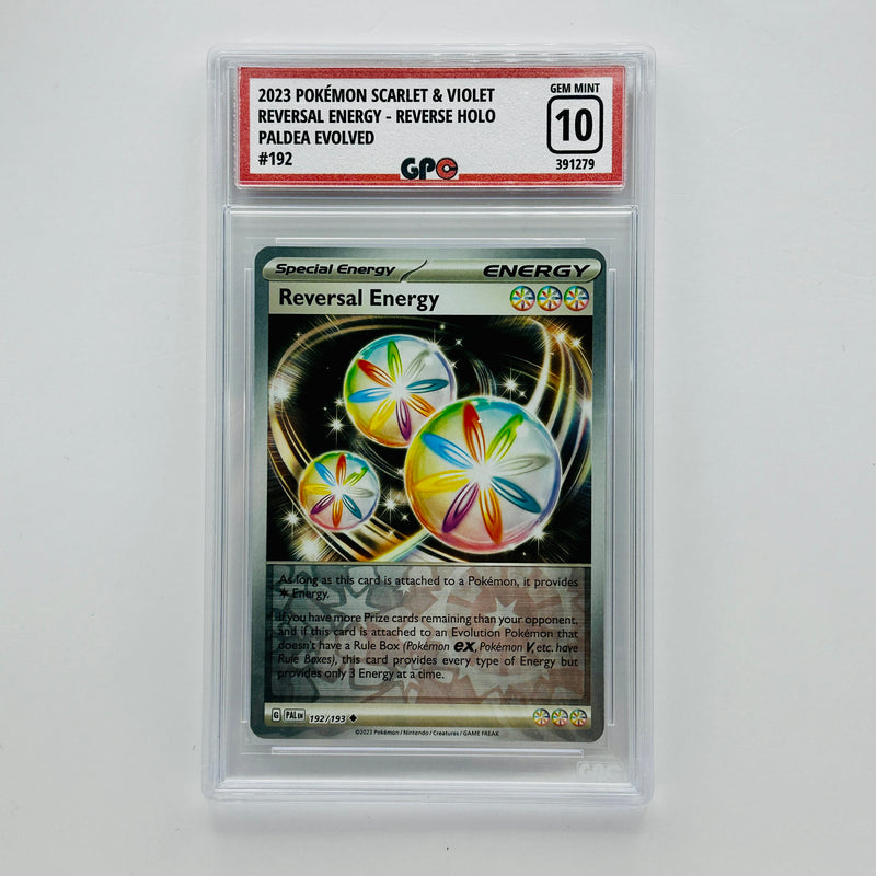 GPC 10 Reversal Energy Reverse Holo #192 2023 S&V Series Paldea Evolved Set