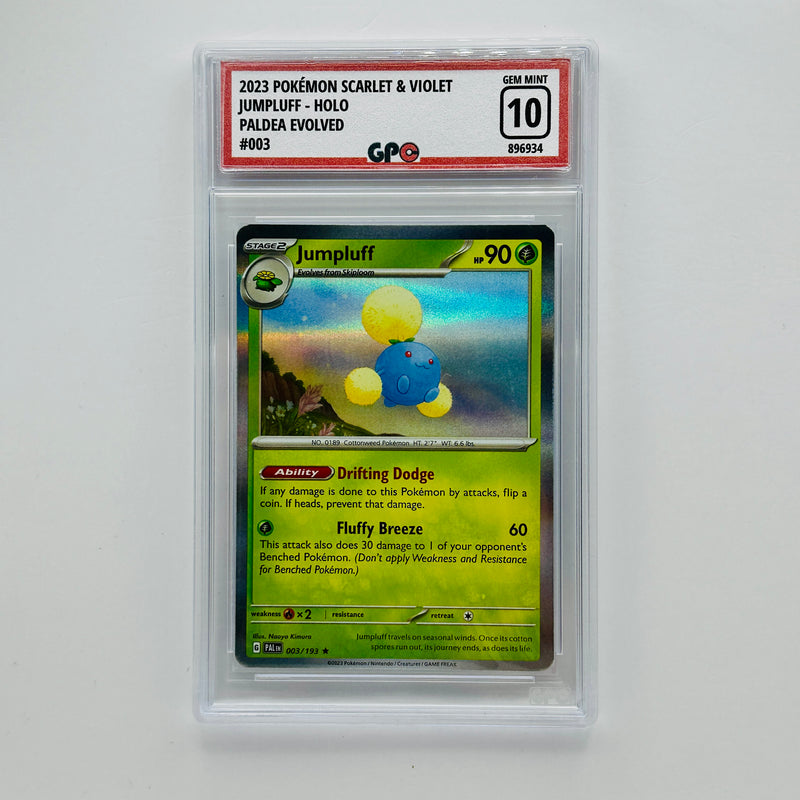 GPC 10 Jumpluff Holo #003 2023 S&V Series Paldea Evolved Set