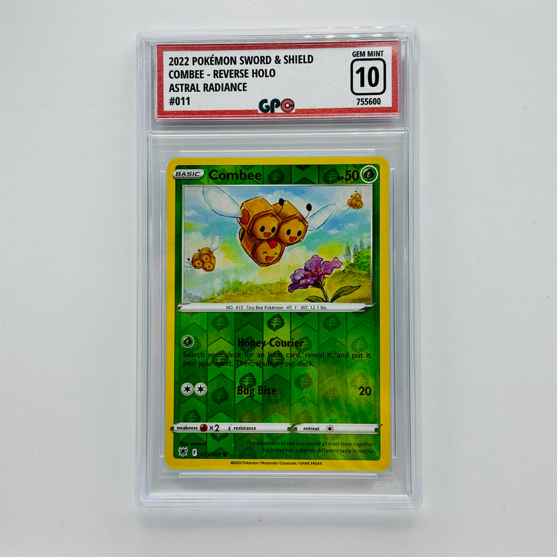 GPC 10 Combee Reverse Holo #011 2022 SWSH Series Astral Radiance Set