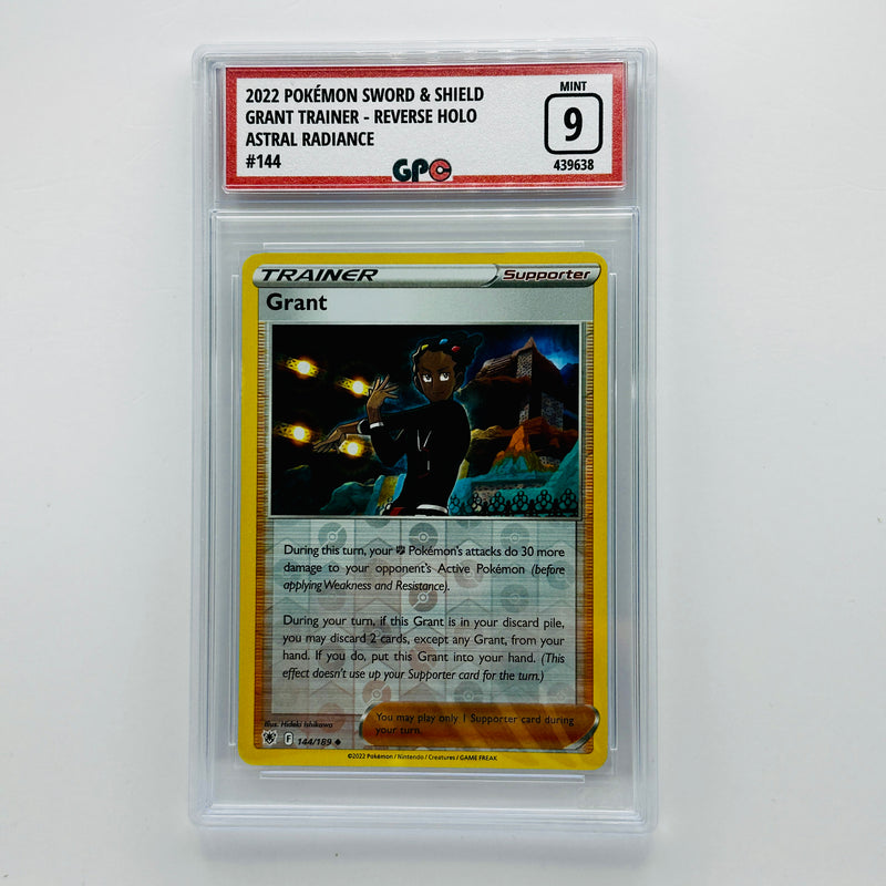 GPC 9 Grant Trainer Reverse Holo #144 2022 SWSH Series Astral Radiance Set
