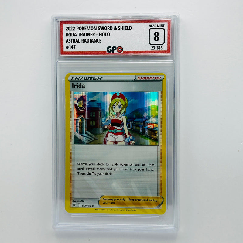 GPC 8 Irida Trainer Holo #147 2022 SWSH Series Astral Radiance Set