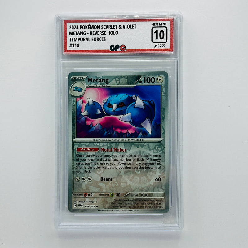 GPC 10 Metang Reverse Holo #114 2024 S&V Series Temporal Forces Set