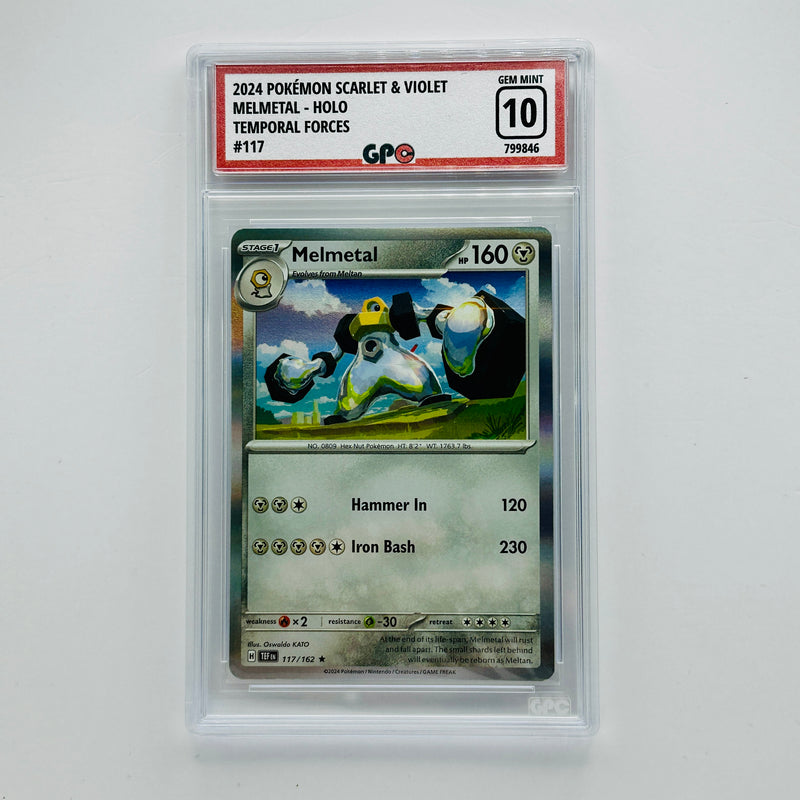 GPC 10 Melmetal Holo #117 2024 S&V Series Temporal Forces Set