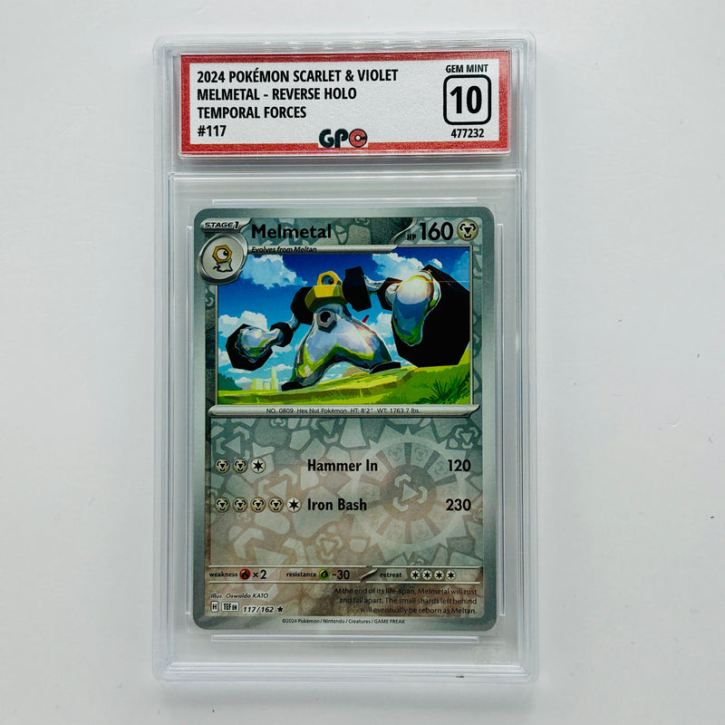 GPC 10 Melmetal Reverse Holo #117 2024 S&V Series Temporal Forces Set