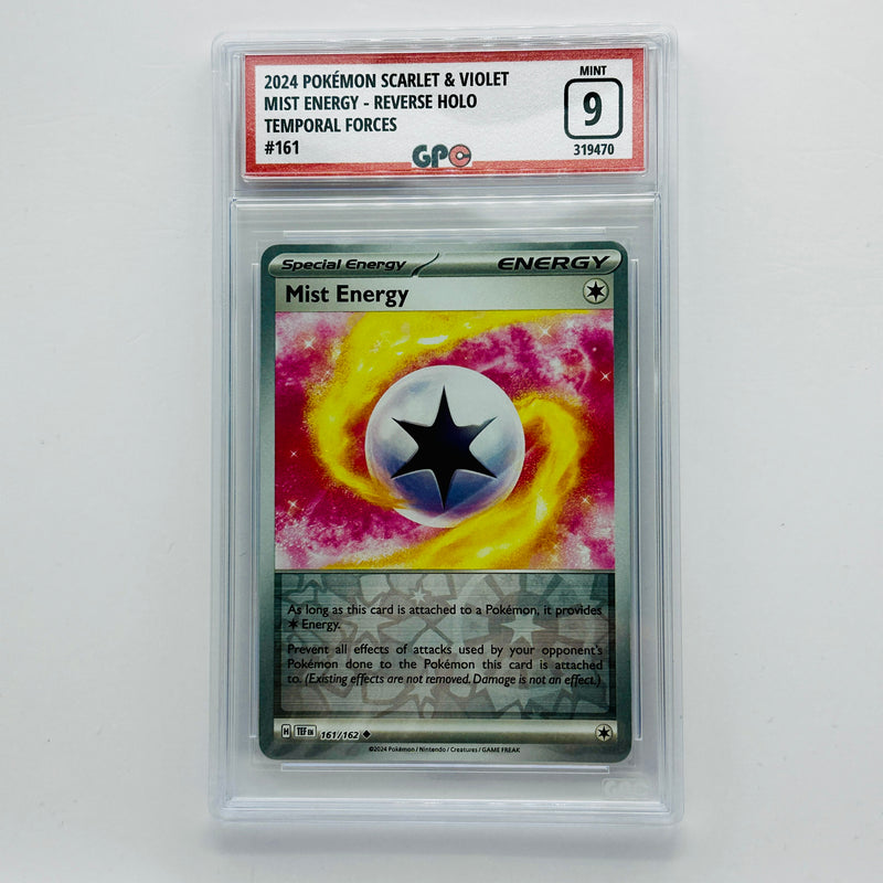 GPC 9 Mist Energy Reverse Holo #161 2024 S&V Series Temporal Forces Set