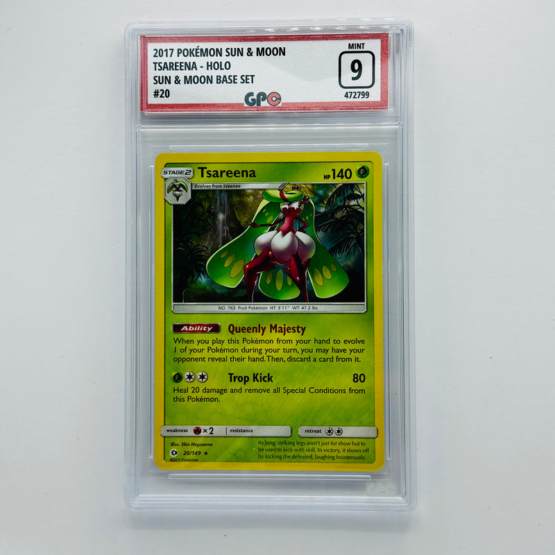 GPC 9 Tsareena Holo #20 2017 S&M Series Sun & Moon Base Set