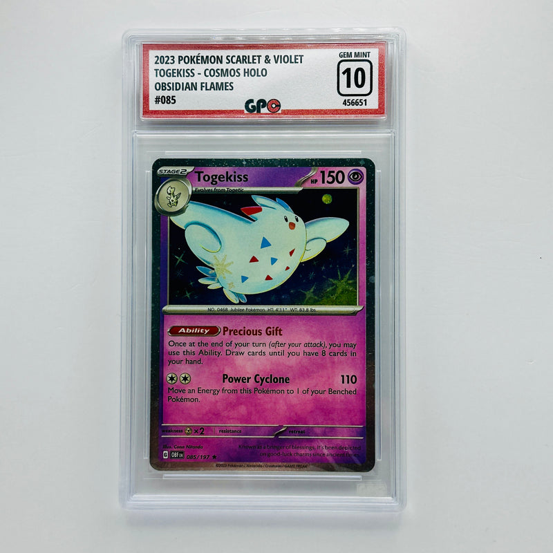 GPC 10 Togekiss Cosmos Holo #085 2023 S&V Series Obsidian Flames Set