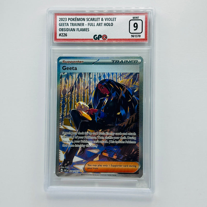 GPC 9 Geeta Full Art Holo #226 2023 S&V Series Obsidian Flames Set