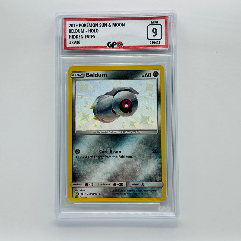 GPC 9 Beldum Holo #SV30 2019 S&M Series Hidden Fates